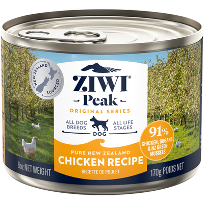 ZIWI Peak Canned Dog Food, Chicken