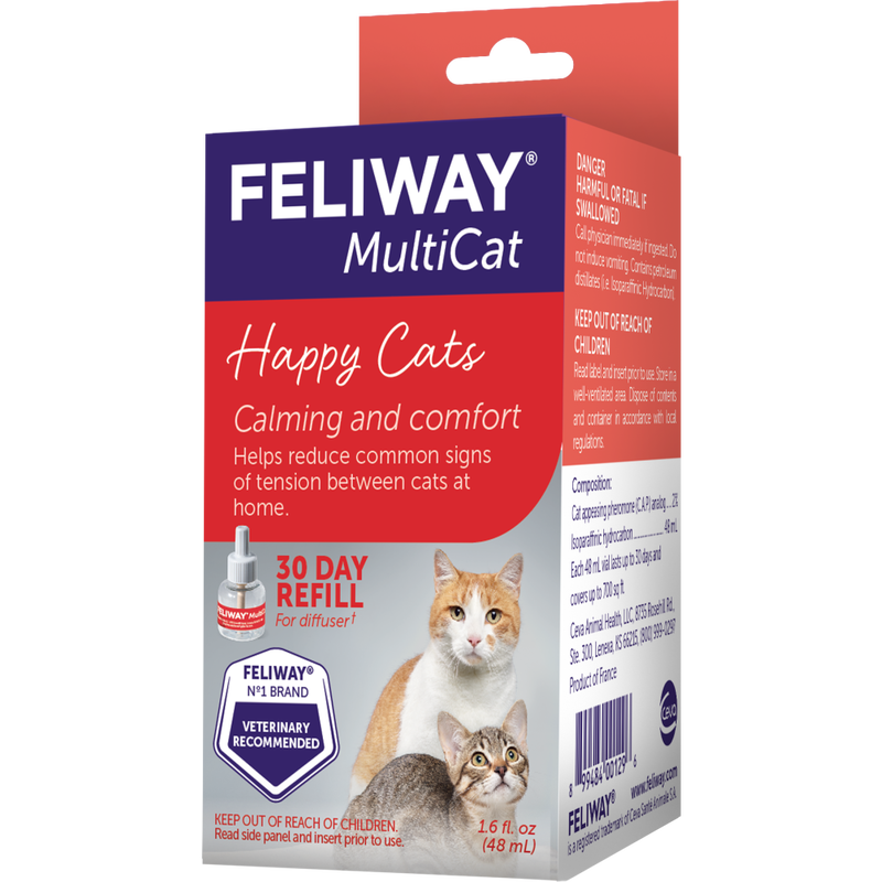 Mud Bay Buy Feliway MultiCat Calming Cat Pheromones Refill for USD 20.99 MudBay