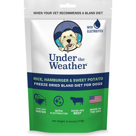 Under the Weather Rice, Hamburger & Sweet Potato Bland Diet Freeze Dried Dog Food, 6-oz