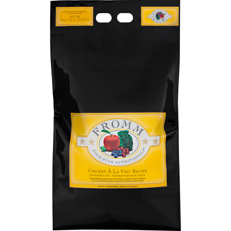 Mud Bay Buy Fromm Four Star Dry Cat Food Chicken A La Veg 10 lb for USD 36.99 MudBay