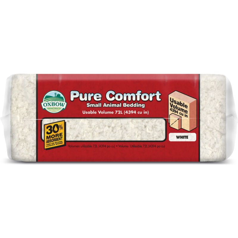 Oxbow Pure Comfort Small Animal Bedding, White, 72-L image number null