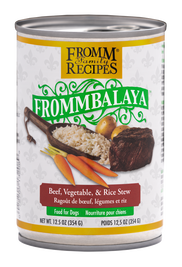 Fromm Frommbalaya Canned Dog Food, Beef, Vegetable, & Rice Stew