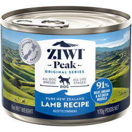ZIWI Peak Original Series Canned Dog Food, Lamb