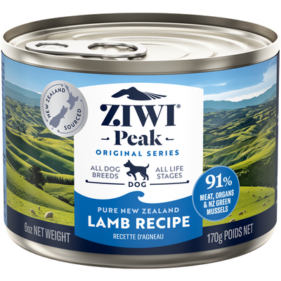 ZIWI Peak Original Series Canned Dog Food, Lamb