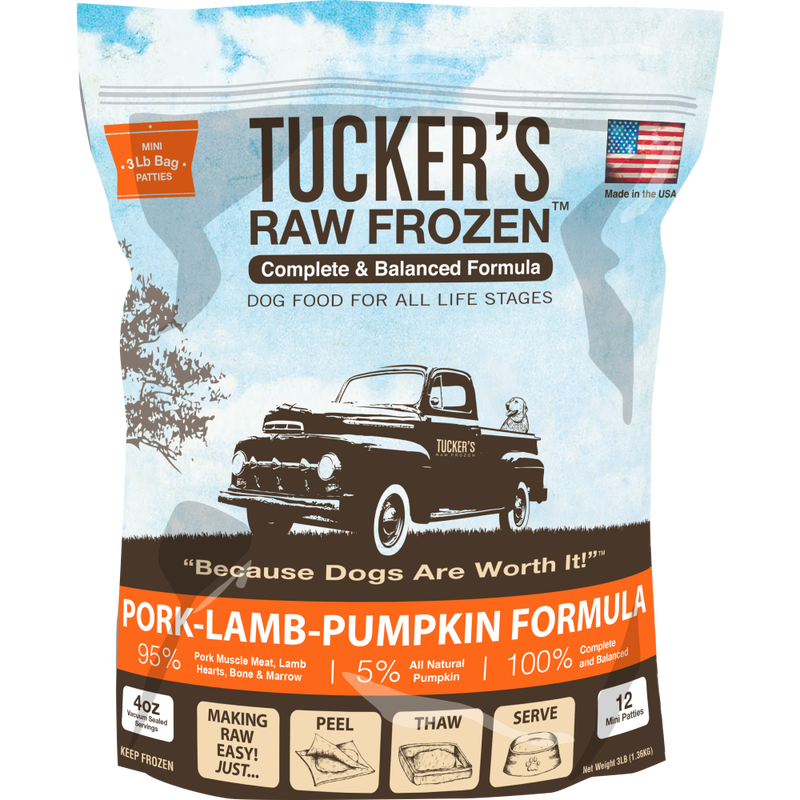 Tucker's Raw Frozen Dog Food, Pork Lamb & Pumpkin image number null