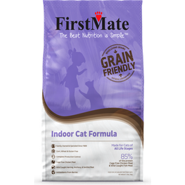 FirstmMate Grain Friendly Dry Cat Food, Indoor, 11-lb