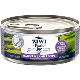 ZIWI Peak Original Series Canned Cat Food, Rabbit & Lamb
