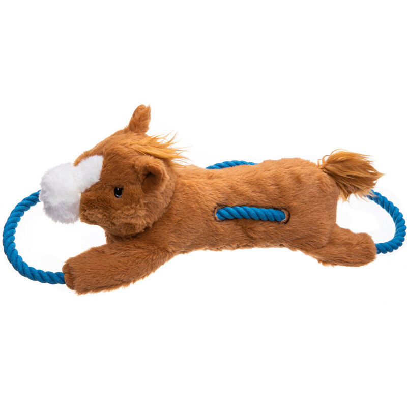 Growl Haystackerz Dog Toy, Hayride Horse image number null