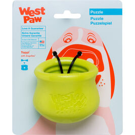 West Paw Zogoflex Dog Toy, Toppl, Green