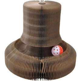 Turbo by Coastal Transform It! Corrigated Cardboard Tower Cat Toy, 20-in