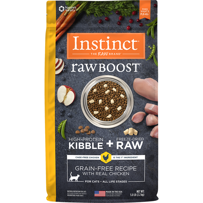 Instinct Raw Boost Dry Cat Food, Chicken image number null