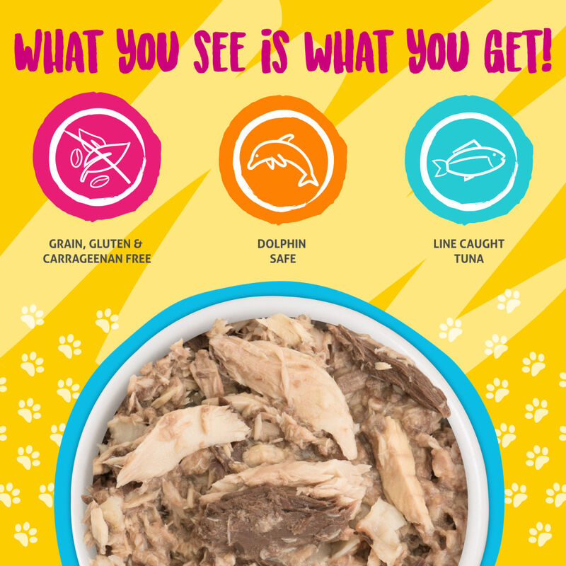 Weruva Classic Canned Cat Food, Mideast Feast, Grilled Tilapia image number null