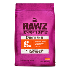 Rawz Dry Cat Food, Rabbit