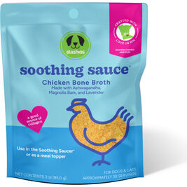 Stashios Soothing Sauce Dog Treat, Calming, Chicken Bone Broth