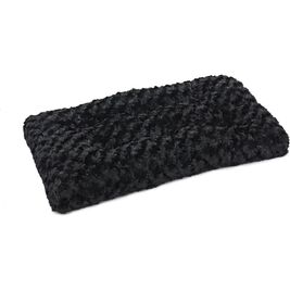 MidWest Ombre Swirl Fur Pet Bed, Frost Silver, 30-in