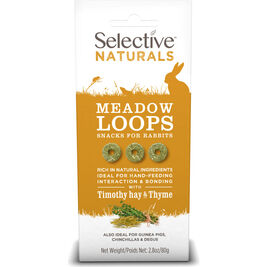 Selective Naturals Rabbit Treats, Meadow Loops, 2.8-oz