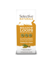 Selective Naturals Rabbit Treats, Meadow Loops, 2.8-oz
