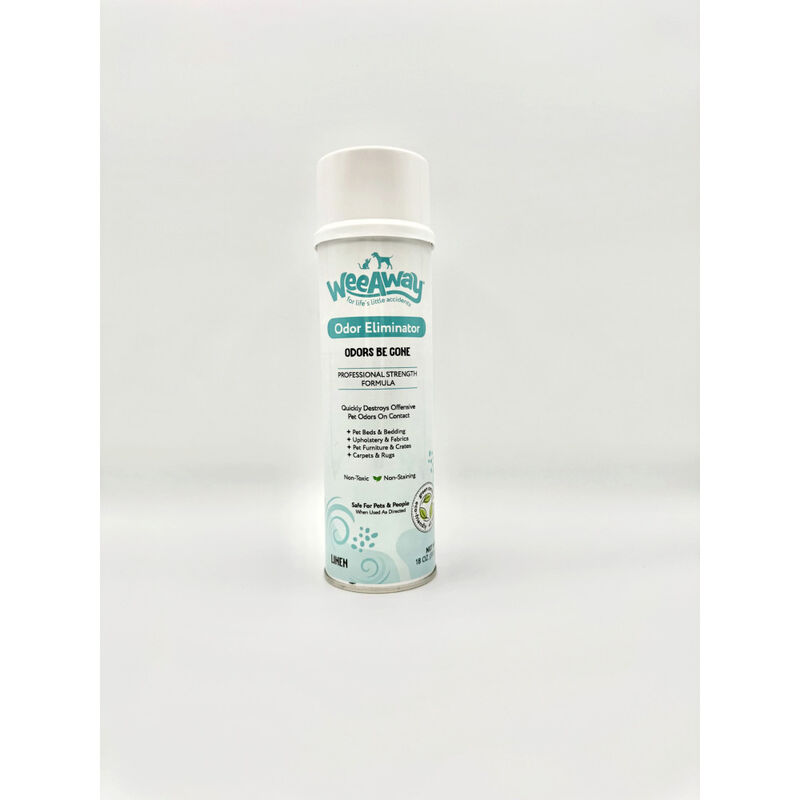 Wee Away Odors Be Gone Dog & Cat Stain & Odor Eliminator, Linen, 18-oz image number null
