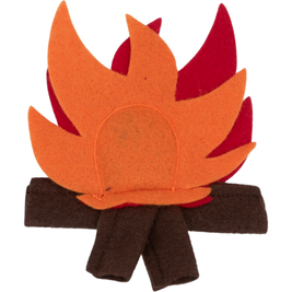 Doggie Styles and Kitty Too Campfire Felt Cat Toy with Catnip