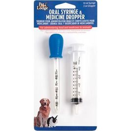 Pet Lodge Oral Syringe & Medicine Dropper for Pets