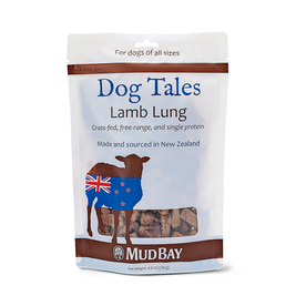 Mud Bay Dog Tales Dog Treats, Lamb Lung, 4-oz