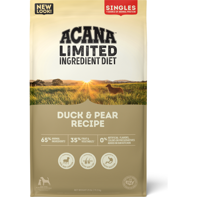 Acana Singles Limited Ingredient Diet Dry Dog Food, Duck & Pear image number null