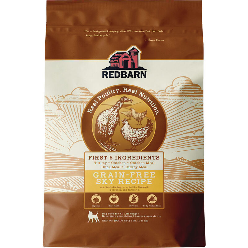 Redbarn Grain-Free Dry Dog Food, Sky, 4-lb image number null