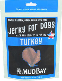 Mud Bay Turkey Jerky Dog Treat, 5-oz
