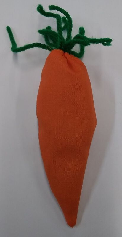 Doggie Styles and Kitty Too Catnip Carrot Cat Toy image number null
