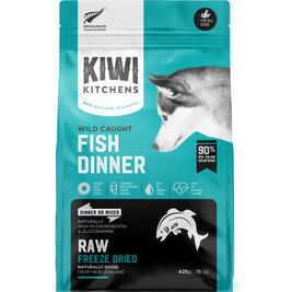 Kiwi Kitchens Freeze-Dried Dog Food, Fish