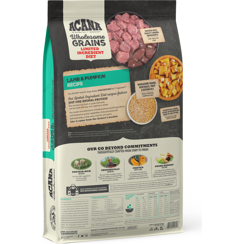 Acana dog food limited ingredient cheap