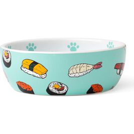 Petrageous Designs Sushi Bowl, Round, 5-in