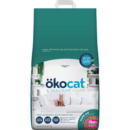 Healthy Pet Okocat Clumping Wood Cat Litter, Multi-Cat, 18.8-lb