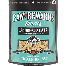 Northwest Naturals Raw Rewards Freeze-Dried Dog & Cat Treats, Chicken Breast