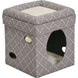 MidWest Curious Cat Cube, Geometric Mushroom