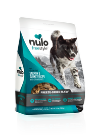 Nulo Freestyle Grain-Free Freeze-Dried Raw Dog Food, Salmon Turkey & Strawberries