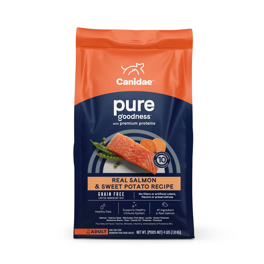 Sweet potato salmon deals dog food