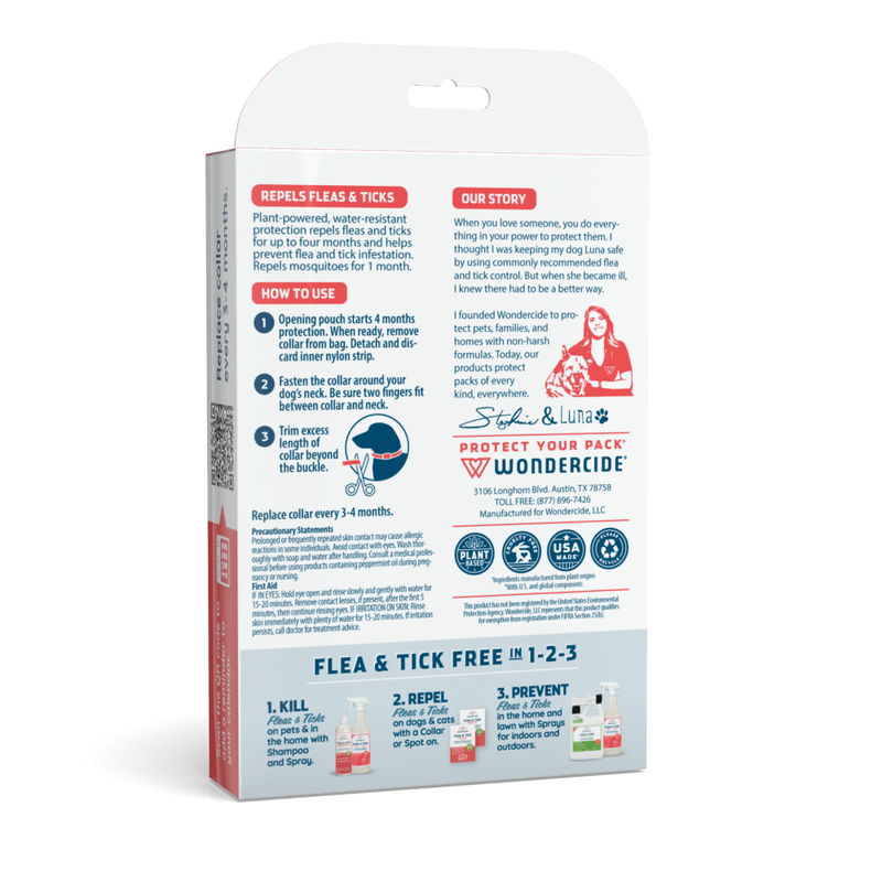 Mud Bay Buy Wondercide Flea Tick Dog Collar One Size for USD 14.99 MudBay