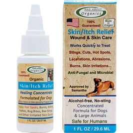 Mad About Organics Skin & Itch Relief Dog Treatment, 1-oz