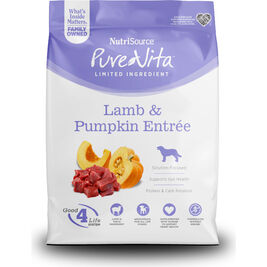 PureVita Limited Ingredient Grain Free Dry Dog Food, Lamb & Pumpkin