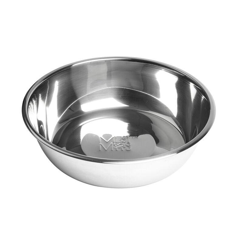 Messy Mutts Stainless Steel Dog Bowl, Medium image number null