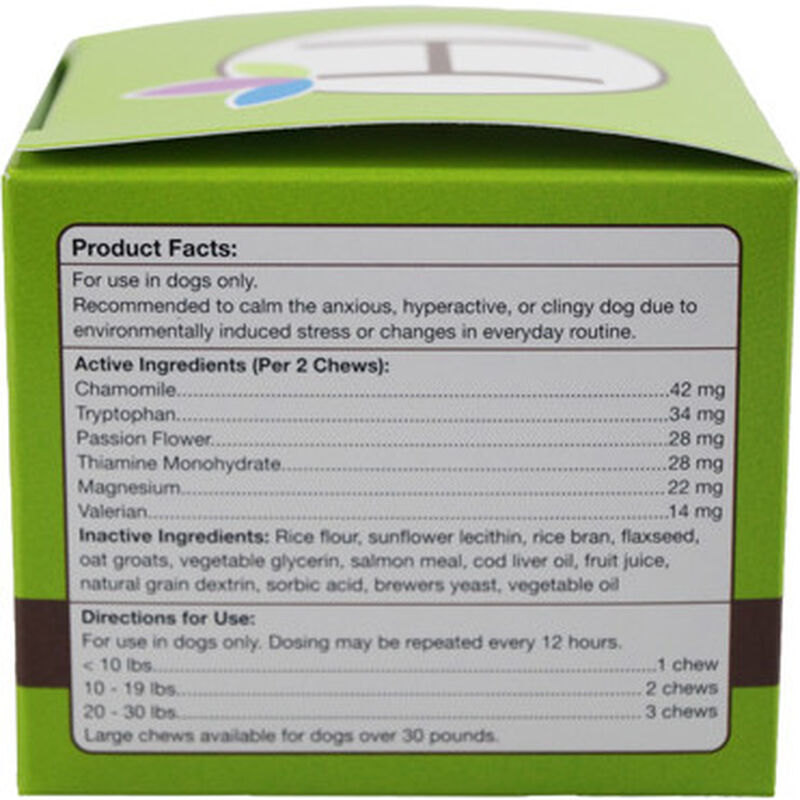 Herbsmith July Third Calming Aid Soft Chews Dog Supplement, Small, 30-count