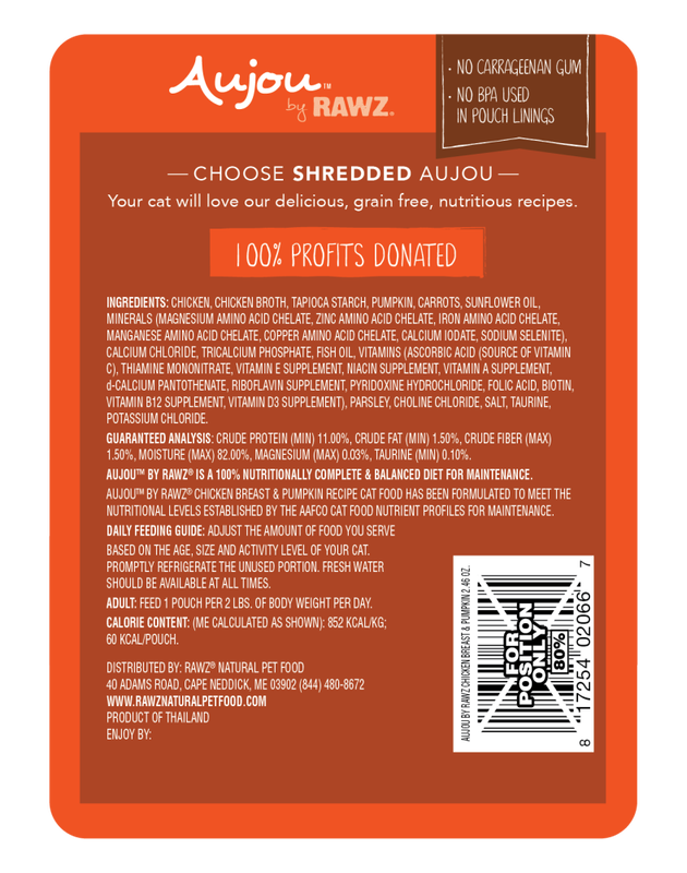 Aujou cat food discount