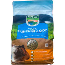 Round Lake Farm Young Guinea Pig Food, 4-lb