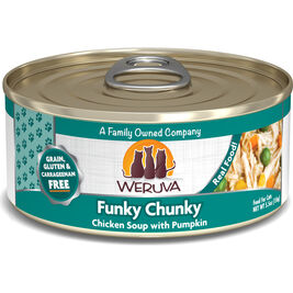 Weruva Classic Canned Cat Food, Funky Chunky, Chicken Soup & Pumpkin