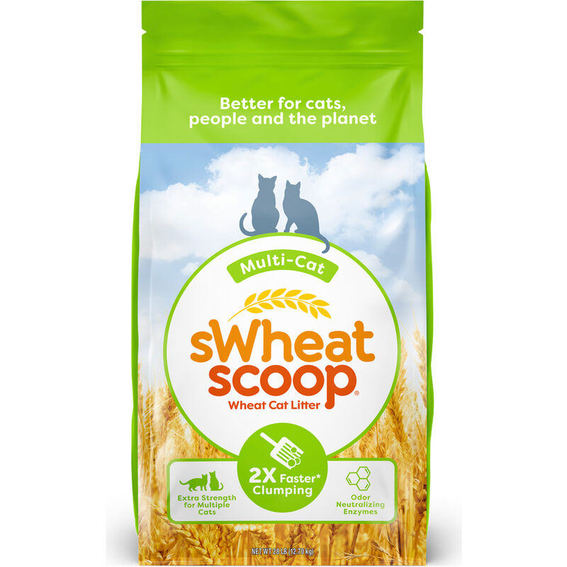 sWheat Scoop Cat Litter, Multi-Cat image number null