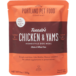 Portland Pet Food Wet Dog Food, Tuxedo's Chicken & Yams