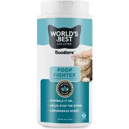 World's Best Poop Fighter Boosters Litter Additive, 18-oz