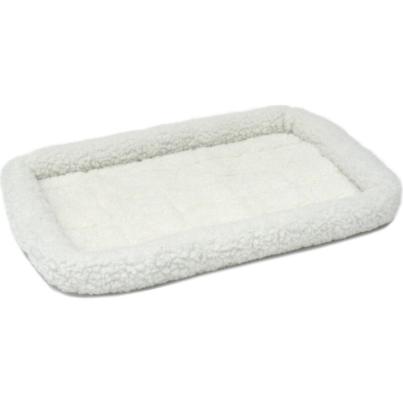 MidWest Quiet Time Fleece Bolster Pet Bed image number null