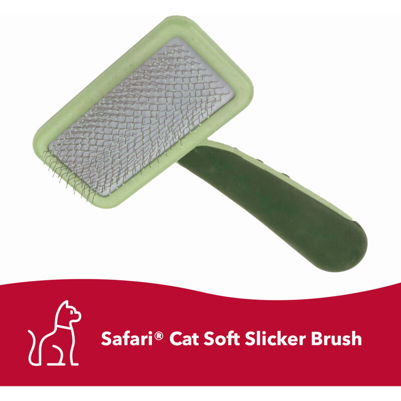 Safari Soft Slicker Brush for Cats image number null